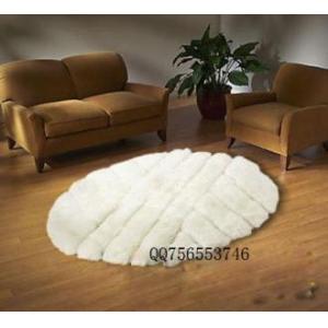 Quality White Natural Sheepskin Throw Blanket For Chair 50x70 wholesale