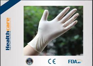 China Single Use Disposable Latex Exam Gloves Powder Free S-XL Size For Medical Use on sale