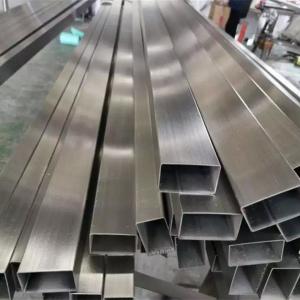 Quality Cold Rolled 304 Stainless Steel Tube Rectangular Pipe Bright 2b Hollow wholesale