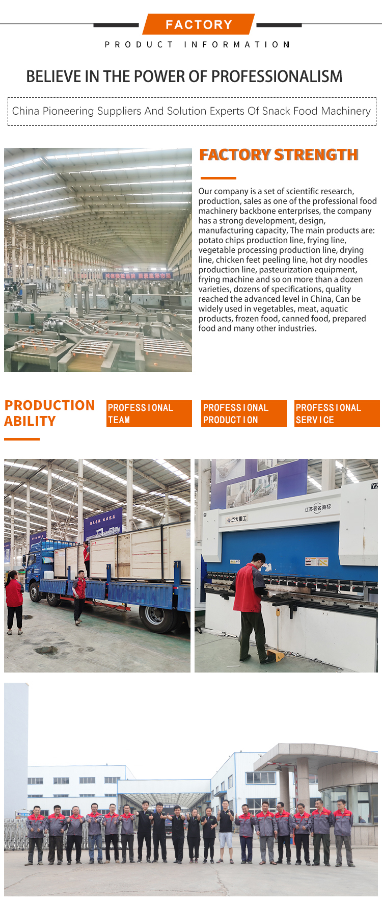 Multifunctional Big Capacity Continuous Fried Chips Production Line for Banana Processing