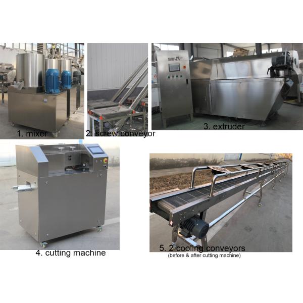 100kg/H Dog Pet Food Production Line Stainless Steel Food Grade
