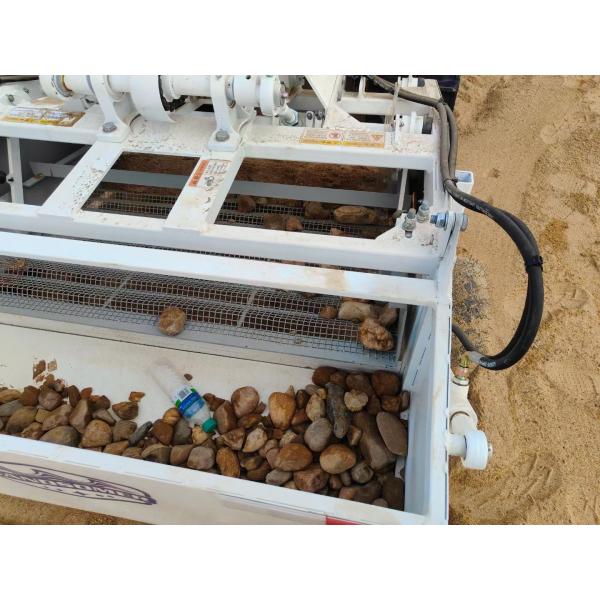 800KG Beach Sand Cleaning Machine Sweeper Tractor for Environmental Beach Maintenance