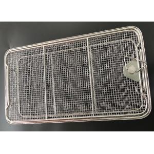304 Medical Cleaning Wire Mesh Baskets Metal Wire Disinfect Basket