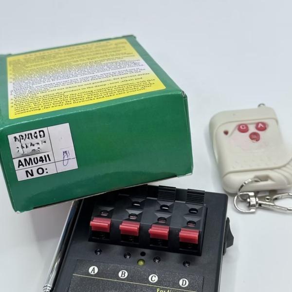 10 Channel Sequential Pyrotechnic Programmable Remote Fireworks Firing System For Year Holiday Celebration