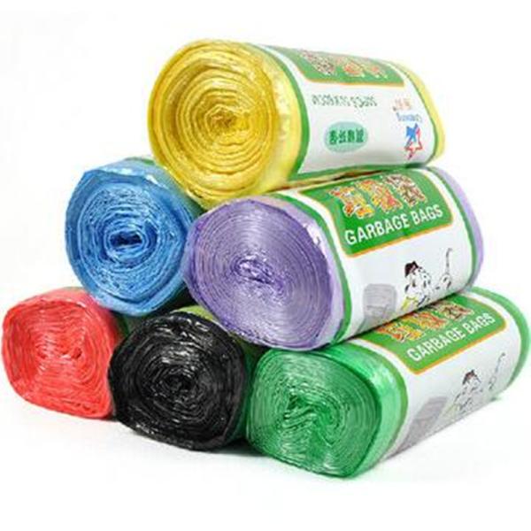 100% Biodegradable Garbage Bags On Roll Corn Starch / PLA / PBAT Material Made