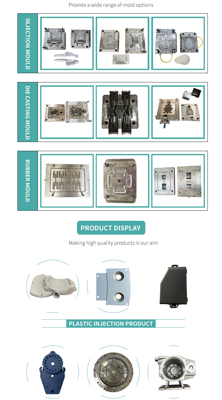 Plastic Injection Mould For Customized Shapes ABS Plastic Parts Manufacturing Process
