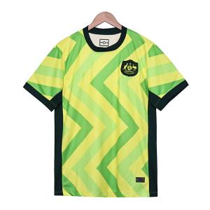 Quality 2025-2026 Australia Home Fan Edition Football Jersey Group Customization wholesale