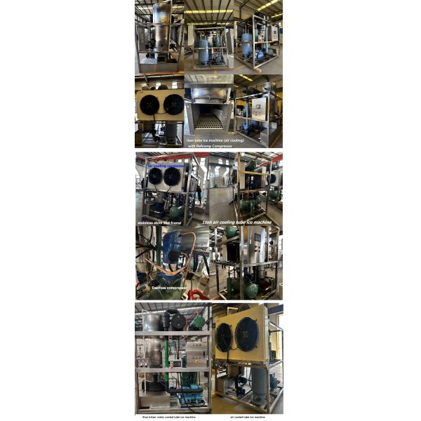 Ice Tube Machine Manufacturer 1-30tons/day Industrial Tube Ice Machine for Sale With Good Price