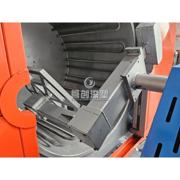 Shuttle Rotomolding Machine Electric With 400C Max Temp And Energy Saving