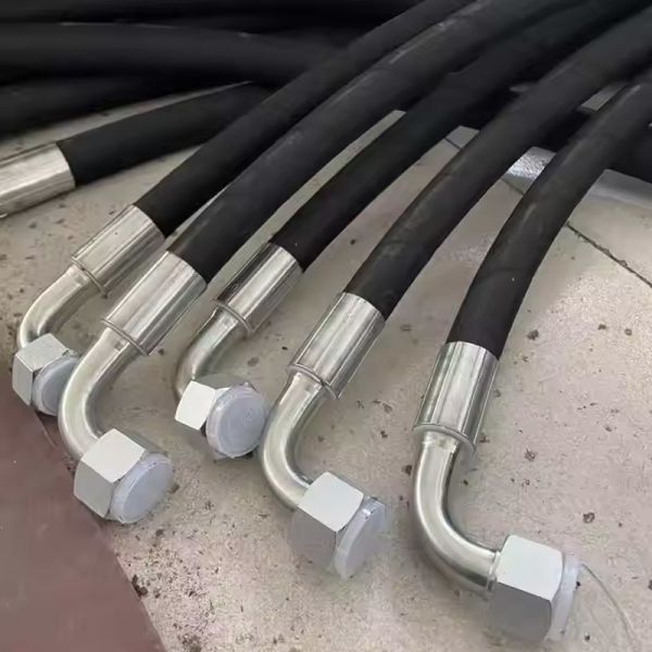 Oil Hydraulic Hose Strong Oil Resistance Abrasion Resistant Reliable Sealing