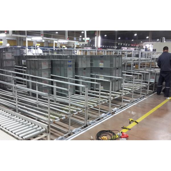 Low level Metal Connector Joint For Roller Track In Pipe Joint System