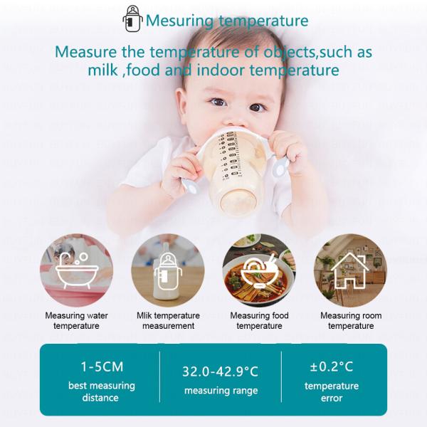 Handheld forehead digital infrared thermometer