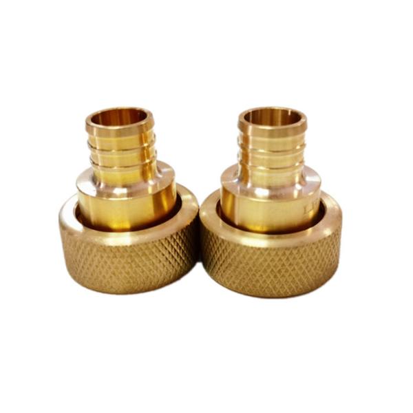 Round Head Lead Free Compression Fittings CNC Technics Non Rusting