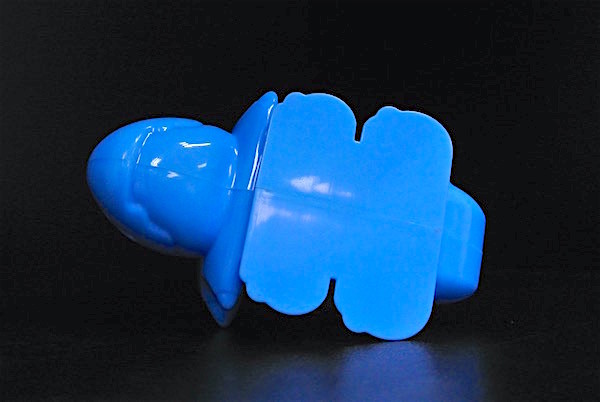 Blue Stationery Plastic Toy Figures With Transparent Tape 11*6.5*5.5cm