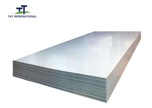 China Flat Galvanised Iron Sheets , Galvanized Metal Plate ASTM GB JIS DIN Standard on sale