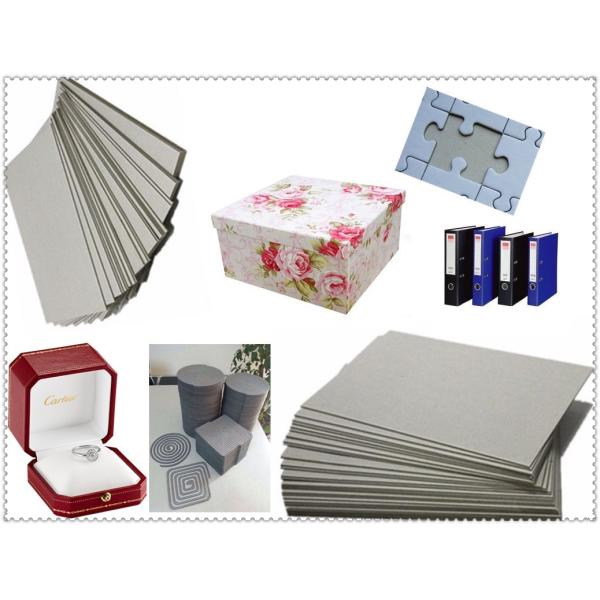 Strong Stiffness Flat Laminated Hard Paper Grey Board Sheets Straw Board Paper