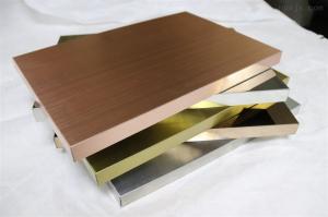 China 4X8 Stamped Honeycomb Panel Sheet Stainless Steel For Wall Panel on sale