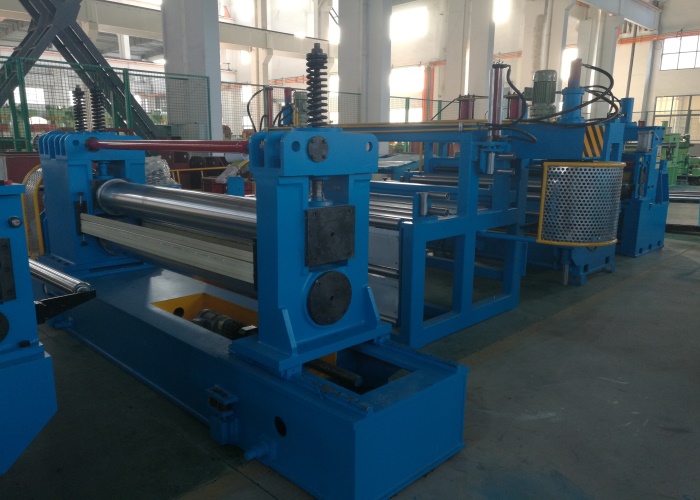 Automation Rolled Steel Rolled Slitting Line Galvanized Steel High Speed