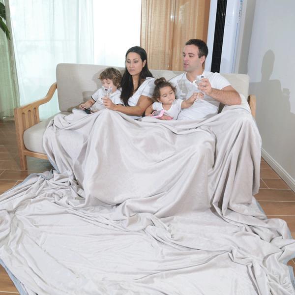 Extra Large 2 Ply Personalized Flannel Blanket Soft Couch Warm Flannel Throw