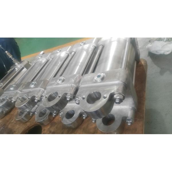 Stainless Steel Air Pneumatic Cylinder Acting Custom Standard
