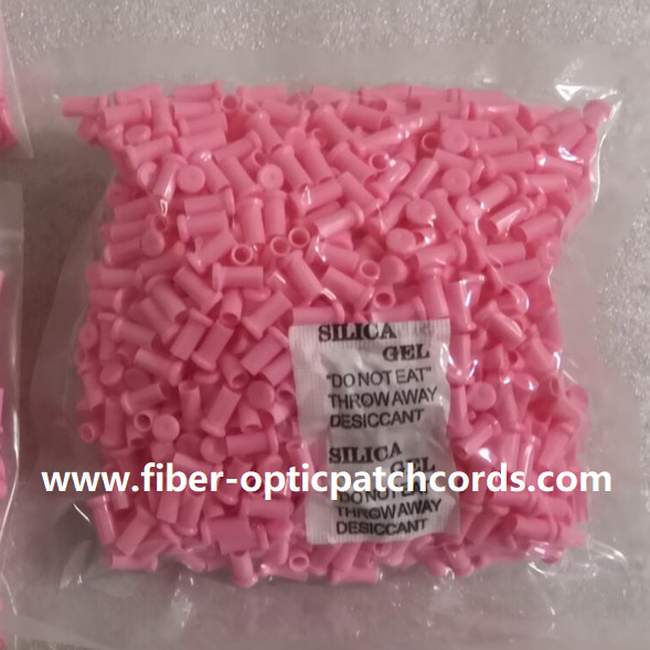 Fiber Optic SC FC ST 2.5mm Dust Caps 2.5mm for Fiber Optic Connectors Pink Red Yellow Green Black Blue White
