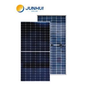 Quality 455w Half Cut Monocrystalline Longi Bifacial Solar Panels wholesale