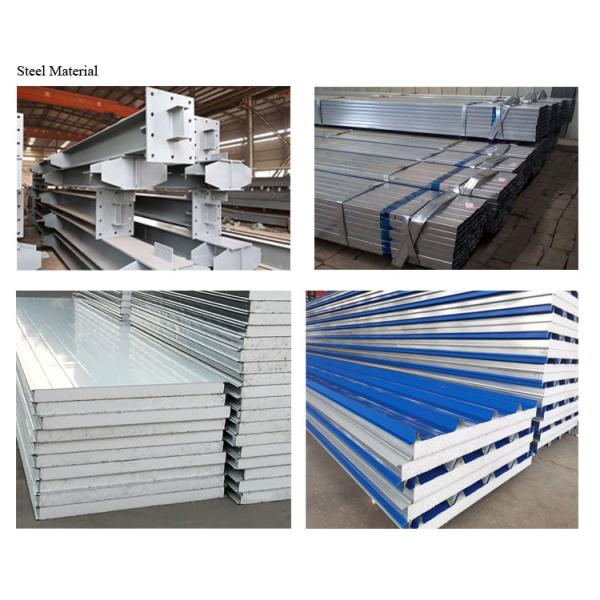 Q235B/C Galvanized Purlin Prefabricated Steel Structure Warehouse for Storage Needs