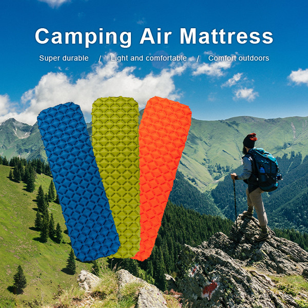 Waterproof Outdoor Sleeping Pad Portable Hiking Sleeping Mat For Tent