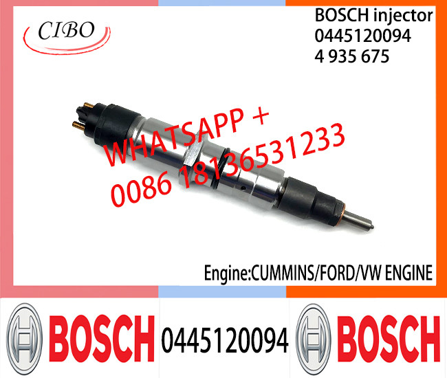 BOSCH 0445120094 4935675 Neutral Fuel Injector Assembly 0445120094 4935675 For CUMMINS/FORD/VW