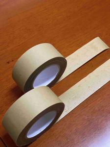Quality Practical Rubber Kraft Paper Adhesive Tape , Single Sided Paper Tape Brown wholesale
