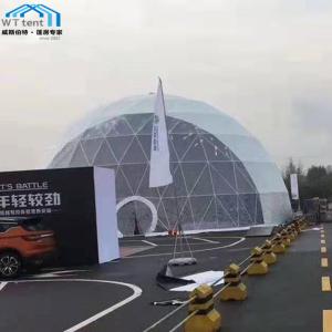 Quality 15m Huge Geodesic Event Domes , Steel Pipe Exhibition Dome Tent wholesale