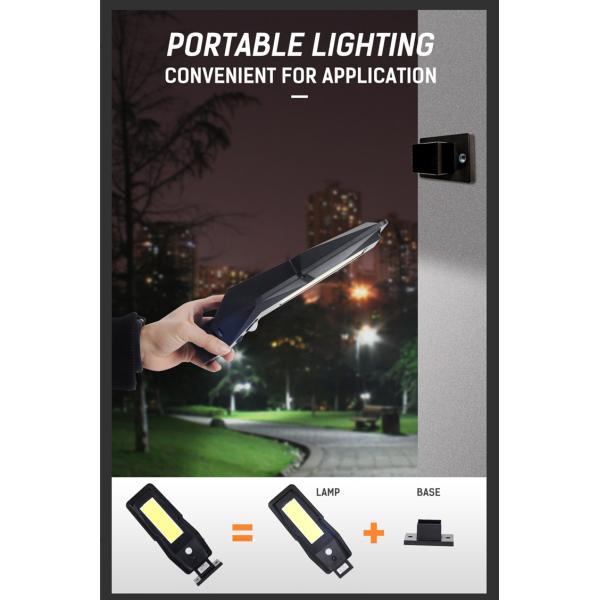 Smart Sensor Mini Solar Powered Street Light 14.65 Kg 6-8 Hours Charging Time