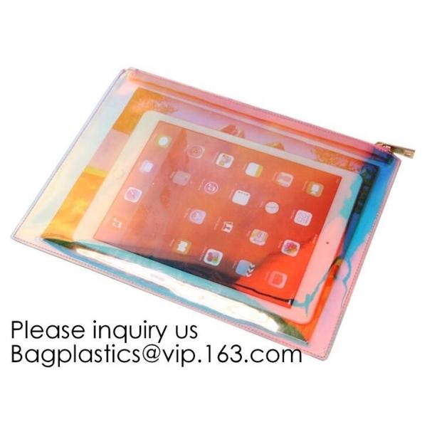 Promotional EVA cosmetic pouch bag with a rubber handle,eco friendly transparent BSCI women EVA cosmetic bag, bagease