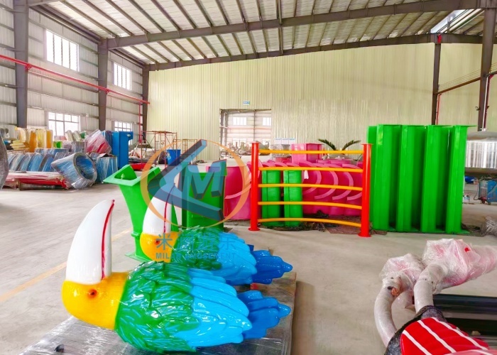 Ocean Theme Outdoor Playground Equipment Anti UV For Backyard