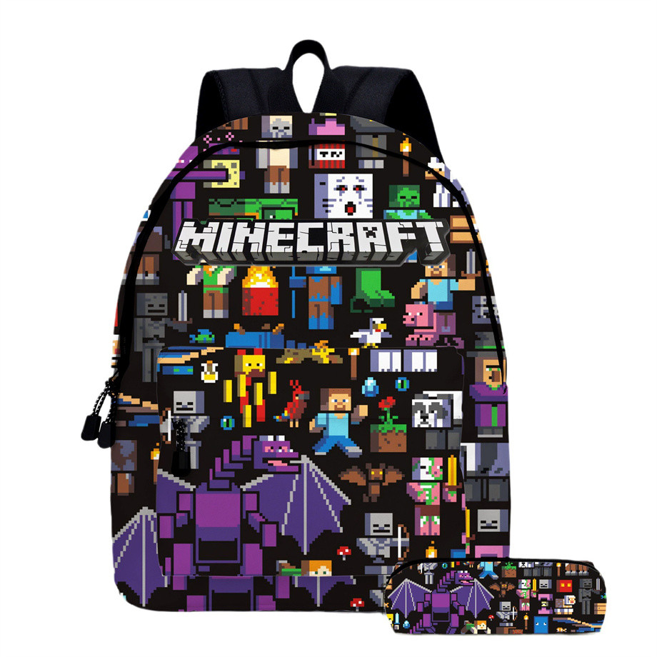 3D Printed Cartoon Animation Travel Schoolbag For Primary And Secondary School Students Children Backpack
