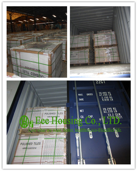 Bedroom Double Loading Polished Porcelain Floor Tile For Sale, China Polished floor tiles