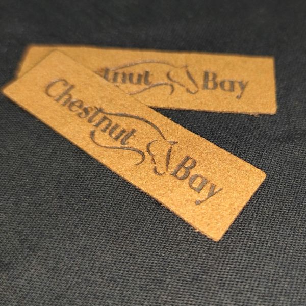 Wholesale Custom Real Leather Patches Brand Logo PU Leather Debossed Logo for Garment