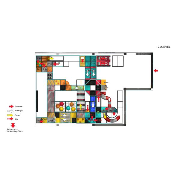 Commercial Indoor Play Structure for Kids with Jungle Theme