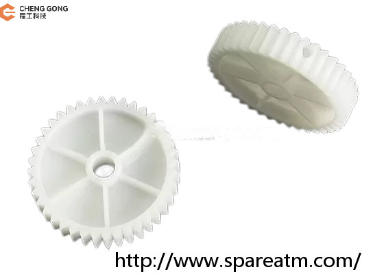 Motor Drive Gear 40T Diebold ATM Parts 368 UTRA White Color