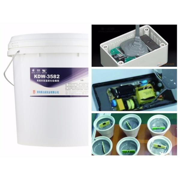 Double Components Electronics Potting Sealant Heat Resistant Processing Compound