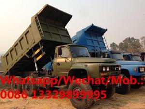 Quality dongfeng long head 6*6 6 wheels drive Cross-field mine-use dump truck for sale, mine-use dump tipper truck for sale 6*6 wholesale