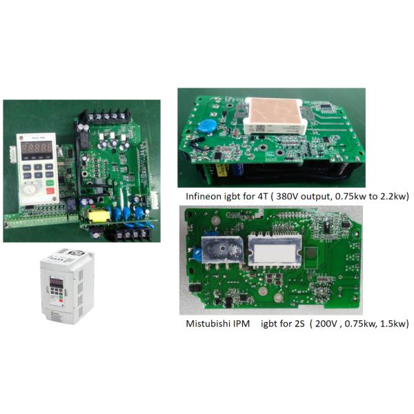 Mini Output 220V 240V Single Phase Solar Pump Inverter 90VDC To 450VDC Input