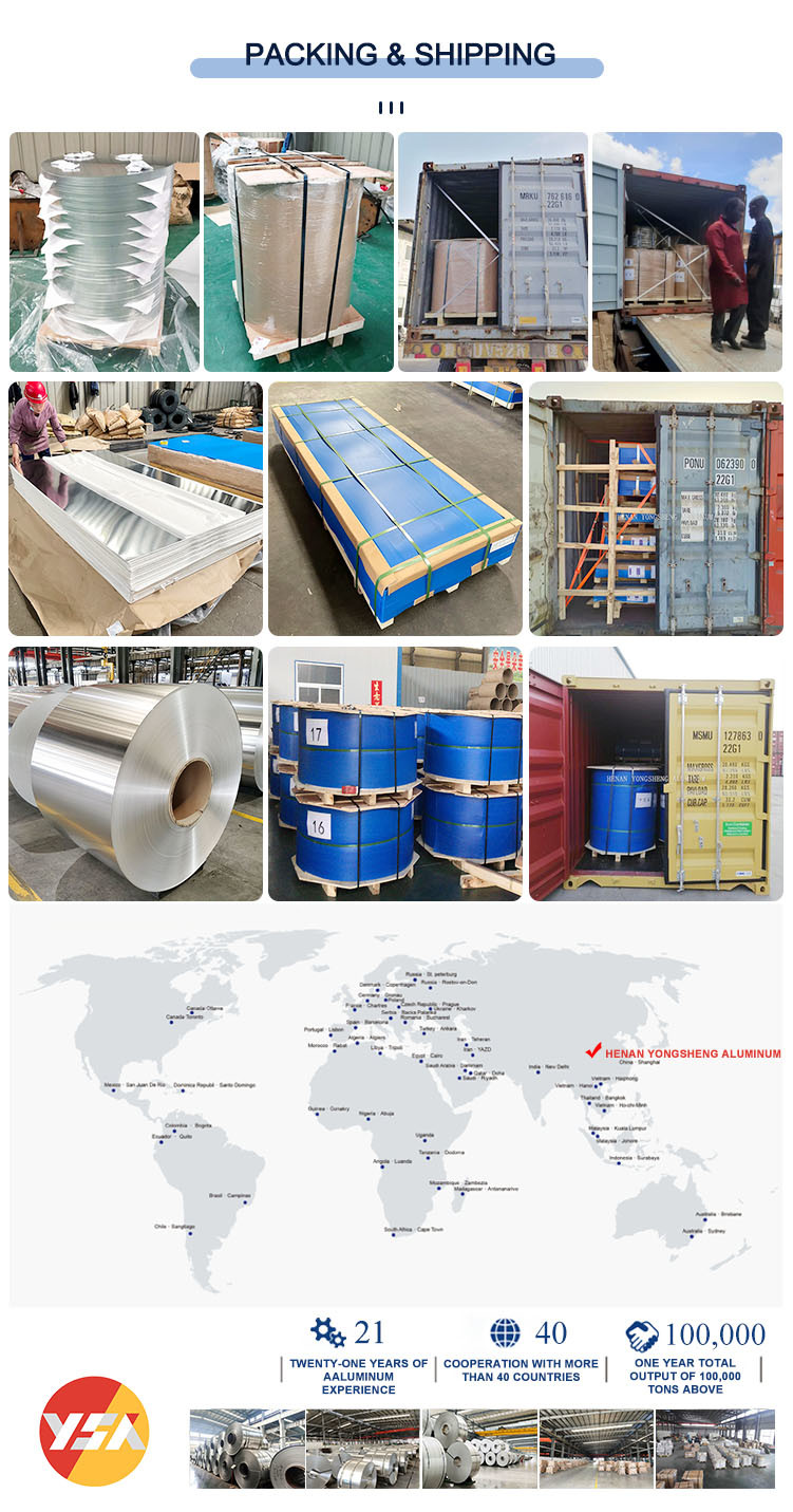 5052 6061 SGS Aluminium Sheet Plate T6 6063 7075 2mm 3mm 4mm