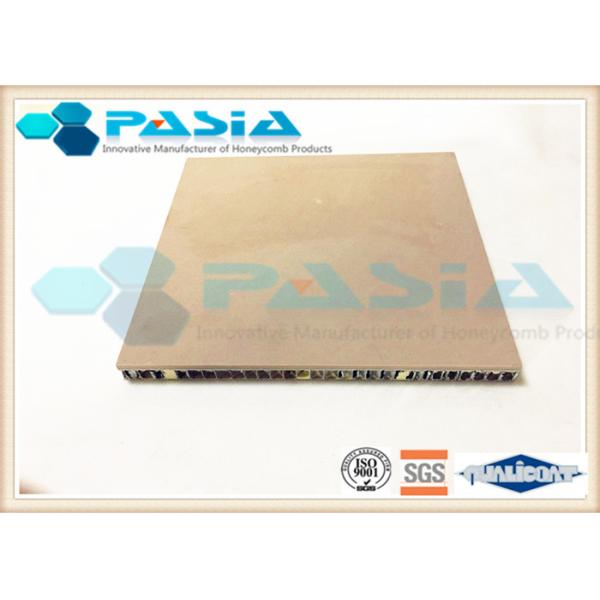 Quality Excellent Durability Honeycomb Stone Panels , Lightweight Exterior Wall Panels wholesale