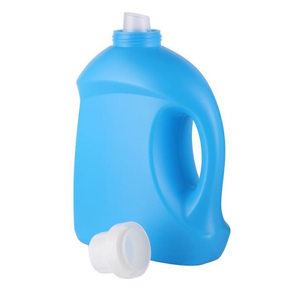Pilfer Proof Plastic Liquid Detergent Packaging Bottles Empty Containers 2000ml
