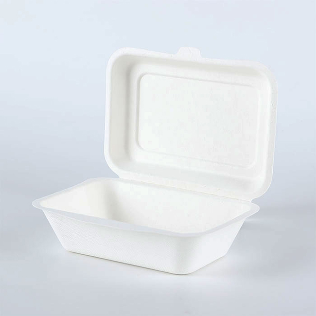 Natural fiber Small Hoagie Box container