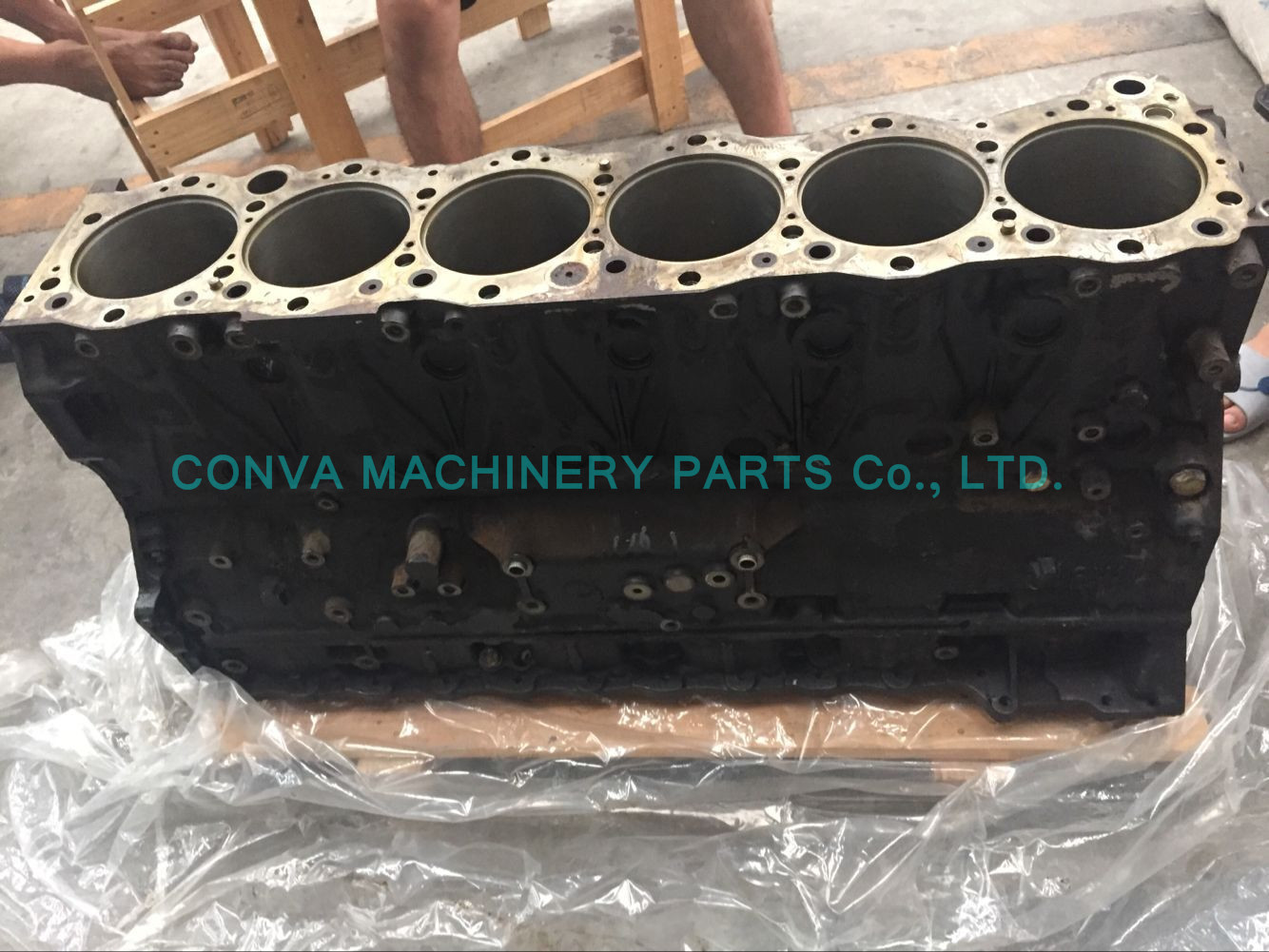 6wg1 Diesel Engine Cylinder Block Isuzu 6wg1 Engine Parts Erosion Resistant