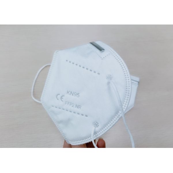 3D Cup Shape Foldable Dust Mask , Non Woven Kn95 Respirator Masks For Outdoor