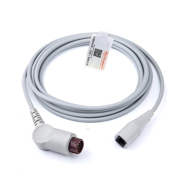 Compatible HP Medical Portable Invasive Blood Pressure Cable , Multifunctional