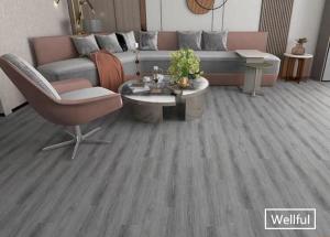 China 1.5mm Vinyl Wood Plank Flooring Household Grey Vinyl Floor Tiles on sale